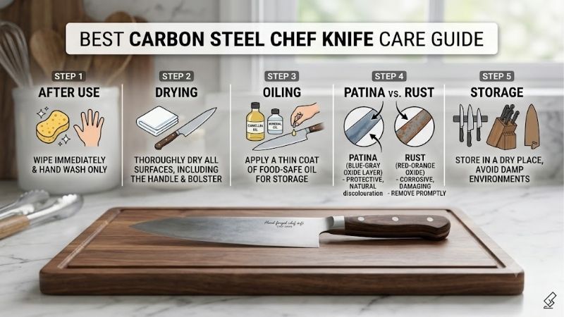 best-carbon-steel-chef-knife-care-guide