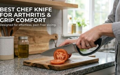 Best chef knife for arthritis and grip comfort: Top picks