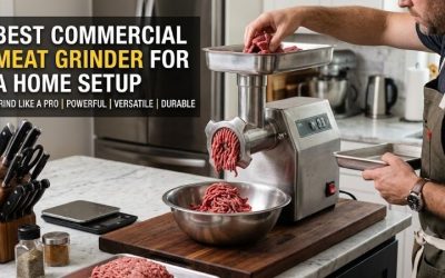 Best commercial meat grinder for a home setup: Top picks
