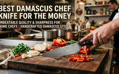 Best damascus chef knife for the money: Top value picks