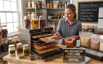 Best dehydrator timer and temperature control: Top precision