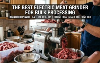Best electric meat grinder for bulk processing: Top guide