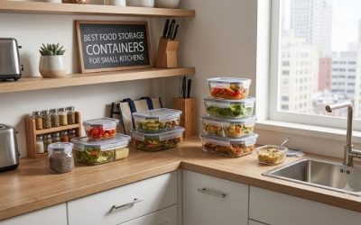 Best food storage containers for small kitchens: Save space