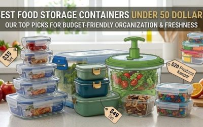 Best Food Storage Containers Under 50 Dollars: Top Sets