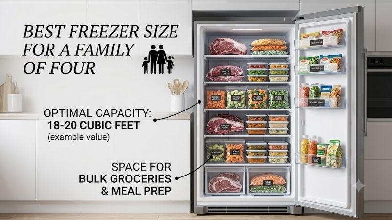 best-freezer-size-for-a-family-of-four