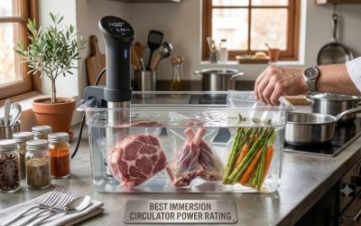 Best Immersion Circulator Power Rating: Expert Specs