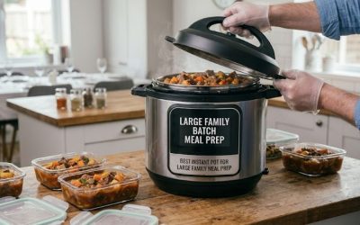 Best Instant Pot For Large Family Meal Prep: Top Units