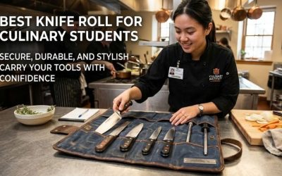 Best knife roll for culinary students: Top choices