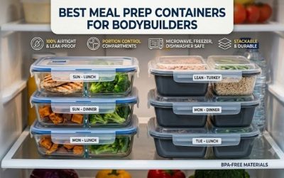 Best Meal Prep Containers For Bodybuilders: High Capacity
