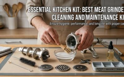 Best meat grinder cleaning and maintenance kit: Care