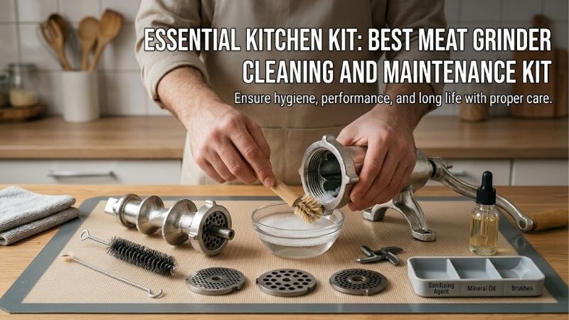 best-meat-grinder-cleaning-and-maintenance-kit