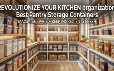 Best pantry storage containers: Clear Shelf Organizer Sets