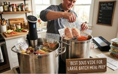 Best sous vide for large batch meal prep: Top High Capacity Units