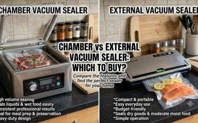 Chamber vs external vacuum sealer which to buy: Top guide