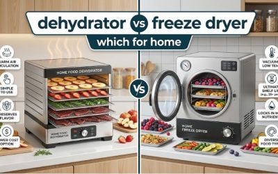 Dehydrator vs freeze dryer which for home: Top guide 2026