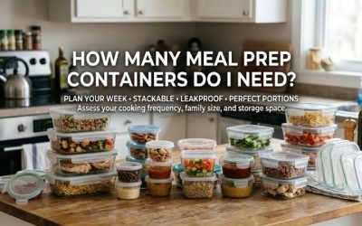 How many meal prep containers do i need: The exact count