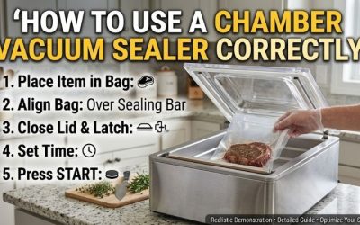How to use a chamber vacuum sealer correctly: Key tips
