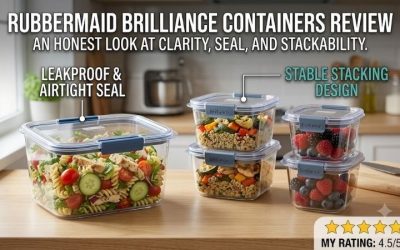Rubbermaid brilliance containers review: Is it worth buying?