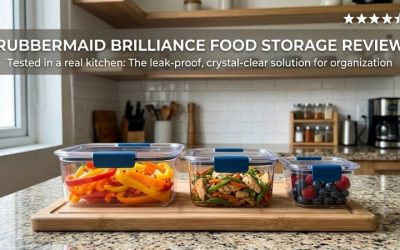 Rubbermaid Brilliance Food Storage Review: Is It Leakproof?