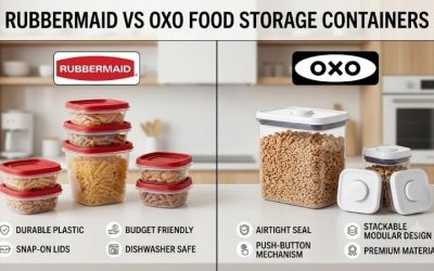 Rubbermaid vs OXO Food Storage Containers: Best Glass Sets