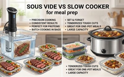 Sous vide vs slow cooker for meal prep: Which is better?