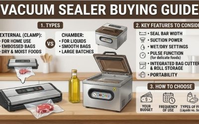 Vacuum Sealer Buying Guide: Best Tips For Home Kitchens