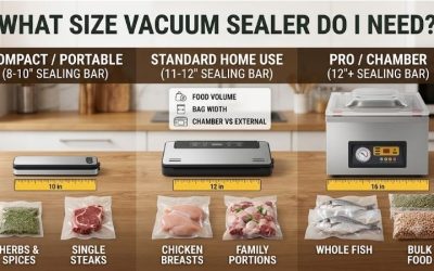 What Size Vacuum Sealer Do I Need: Essential Size Guide
