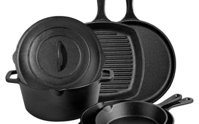8 Iron Cast Cookware Set (October 2026)